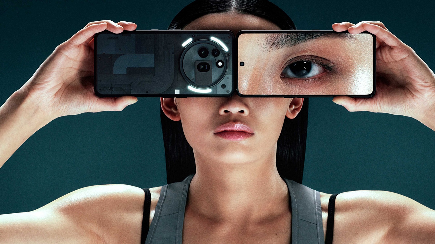 телефон вид спереди