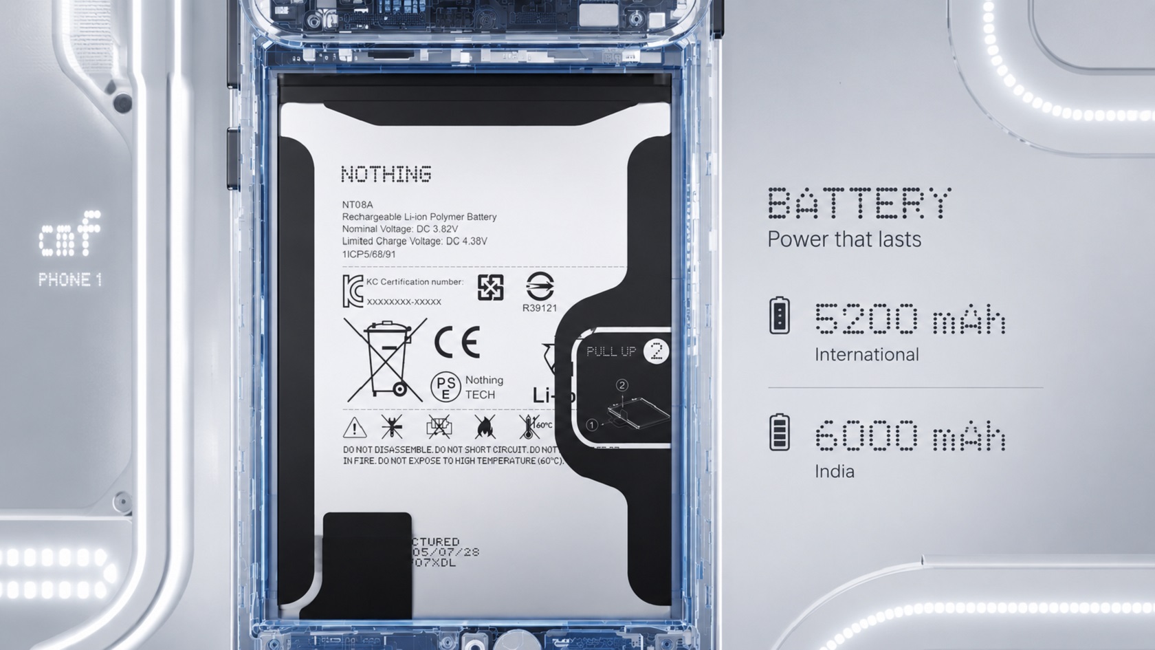 Nothing Phone (4b) — экран и интерфейс Nothing OS
