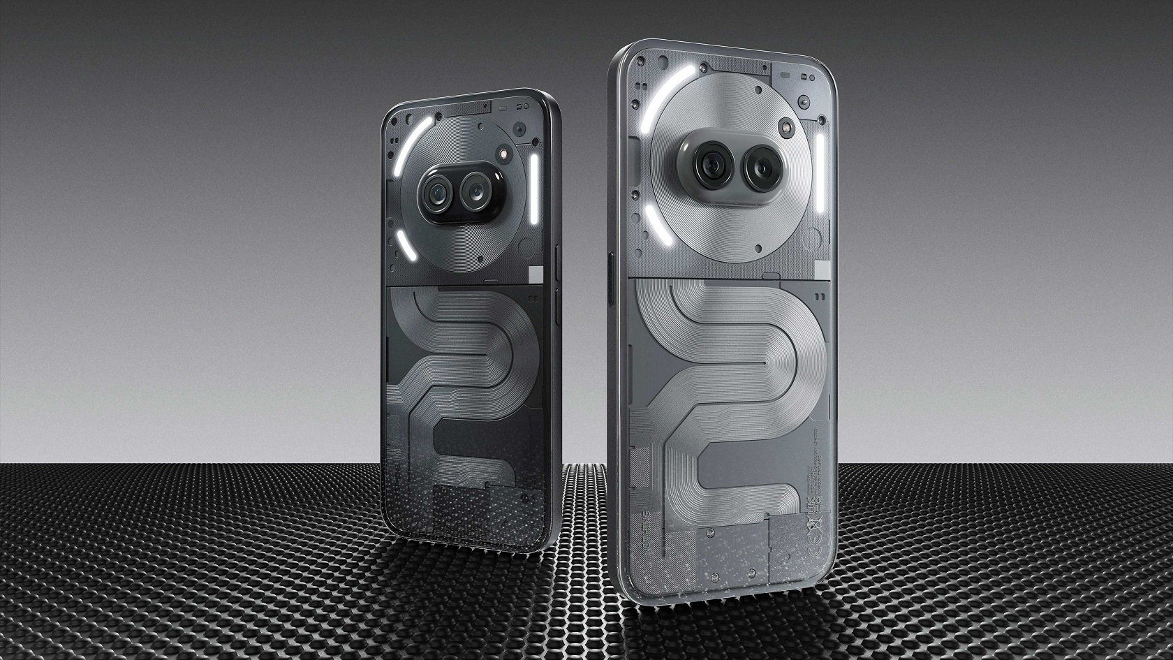 Nothing Phone (2a) Plus - вид спереди