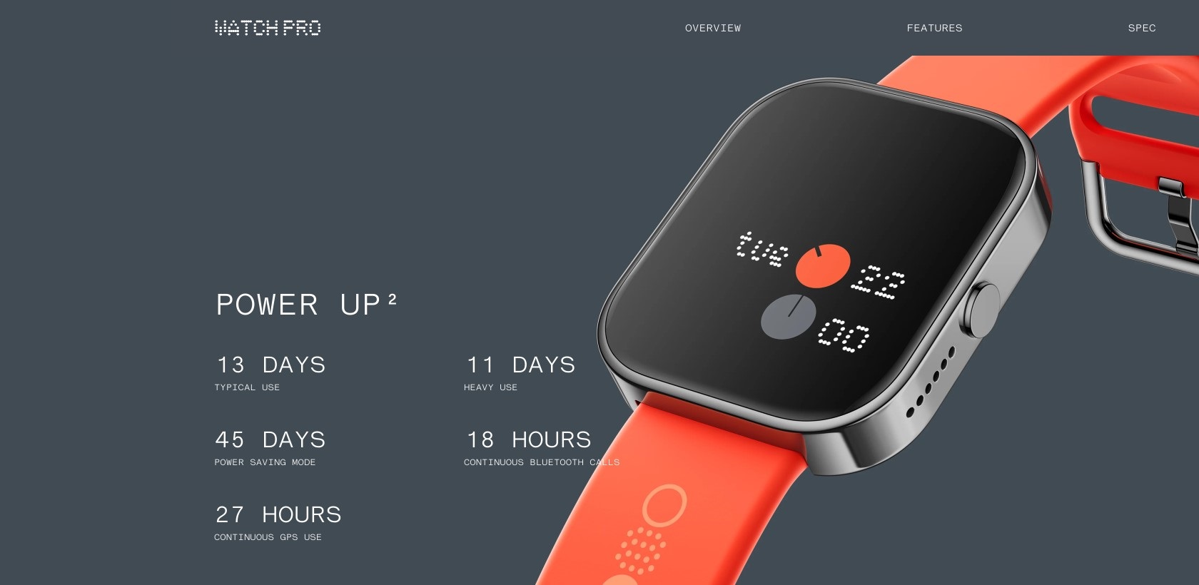 Nothing CMF Watch Pro - экран и интерфейс