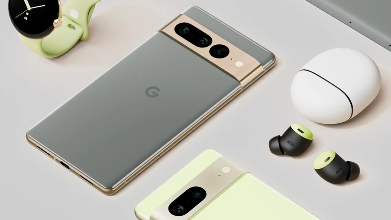 Купить Google Pixel 7 8/128GB Lemongrass смартфон по лучшей цене